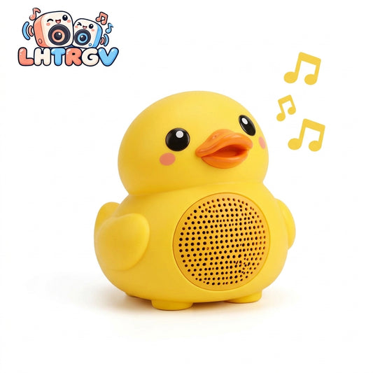 LHTRGV Cute Yellow Duck Waterproof Floating Bluetooth Speaker for Bath, Pool & Shower - image 4